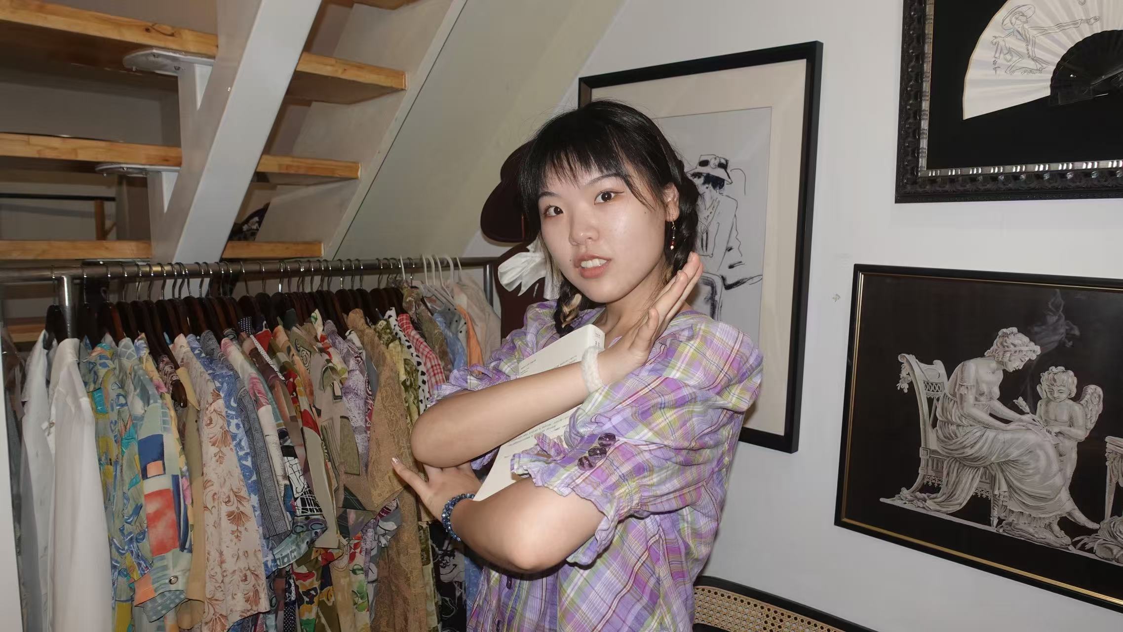 Jiayue Liu, founder of Turn Me On Vintage