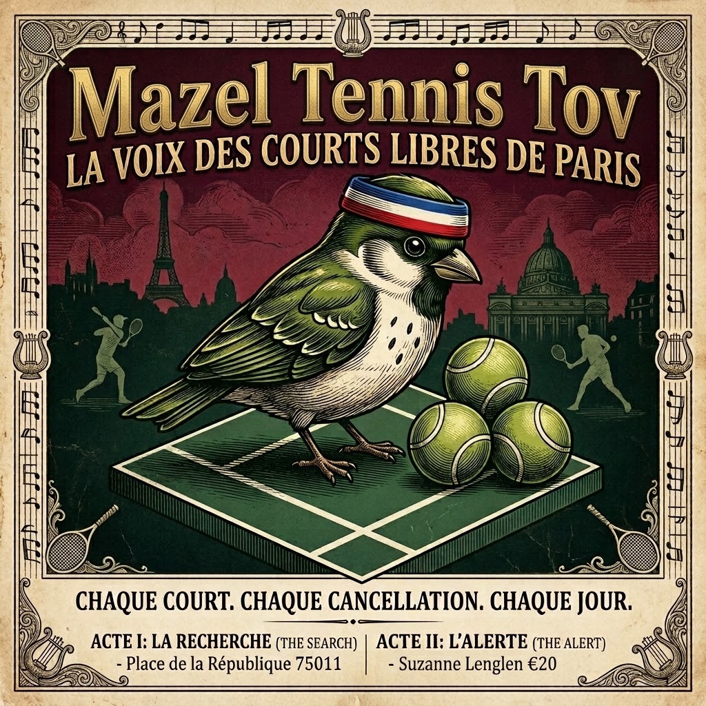 Cover artwork for Mozel Tennis Tov Version BO